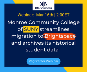 Monroe Community College of SUNY Streamlines Migration to Brightspace and Archives Its Historical Student Data